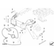 BMW Egr Temperature Sensor - Genuine BMW 13628576316