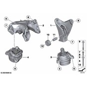 BMW Engine Mount Spacer - Genuine BMW 22326872625