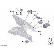 BMW Fender Brace - Genuine BMW 41007224892