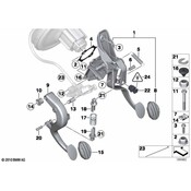 BMW Holder Compression Spring Inner - Genuine BMW 35006879482