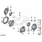 BMW Tweeter (HifiSystem) - Genuine BMW 65139220750