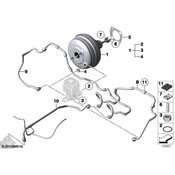 BMW Power Brake Booster - Genuine BMW 34336790454