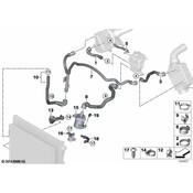 BMW Engine Water Pump Bracket - Genuine BMW 17117576278
