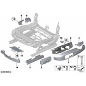 BMW Seat Belt Guide - Genuine BMW 52106979633