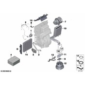 BMW Flange - Genuine BMW 64119162114