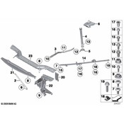 BMW Diagonal Rod Front Right - Genuine BMW 51617135648
