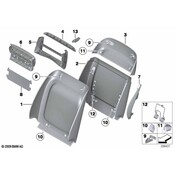 BMW Seat Back Panel - Genuine BMW 52109173670