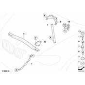 BMW Hex Bolt (M6X30LdScU2) - Genuine BMW 07119905136