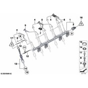 BMW Fuel Injector Decoupler - Genuine BMW 13537577649