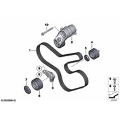 BMW Bracket - Genuine BMW 11287589983