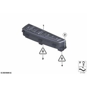 BMW Combination Switch - Genuine BMW 61319267901