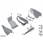 BMW Locator Plug Connection Left - Genuine BMW 51169172947