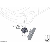 BMW Cable Set Side View Camera - Genuine BMW 61119182329