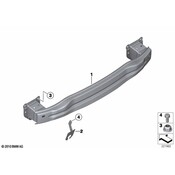 MINI Bumper Impact Bar Nut - Genuine MINI 36109808409