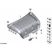 BMW Blind Plug (D=65mm) - Genuine BMW 07147221349