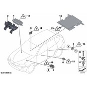 BMW Air Bag Control Module - Genuine BMW 65777911607
