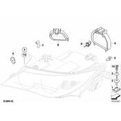 BMW Ventilation Grommet - Genuine BMW 63126918591