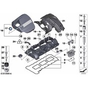 BMW Shouldered Bolt With Threaded Pin - Genuine BMW 11127576522