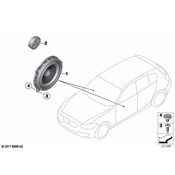 BMW Mid-Range Loudspeaker - Genuine BMW 65138715685