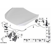 BMW Adjustment Element - Genuine BMW 51647200439