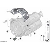 BMW Spring Nut - Genuine BMW 24147605027