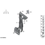 BMW Clip Yellow - Genuine BMW 07149288827