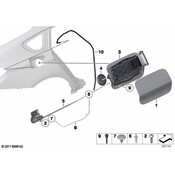 BMW Gasket - Genuine BMW 51177217174