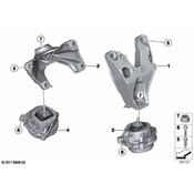 BMW Engine Mount Bracket - Genuine BMW 22116797831