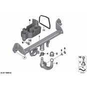 BMW Hex Nut (M12X15) - Genuine BMW 71606795381