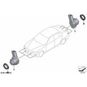 BMW Parking Aid Sensor - Genuine BMW 66206835278