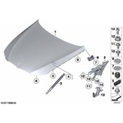 BMW Ball Pin (M8X15) - Genuine BMW 51249804726