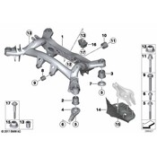 BMW Control Arm Cover - Genuine BMW 33326796137
