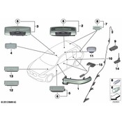 BMW Reading Light - Genuine BMW 61319355396
