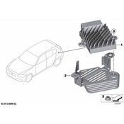 BMW Radio Antenna Module - Genuine BMW 65125A3FCF7