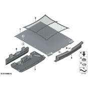 BMW Lid Trim Loading Edge - Genuine BMW 51477300369