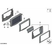 BMW Video Monitor - Genuine BMW 65509294912