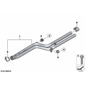 BMW Exhaust System Hanger - Genuine BMW 18307798559