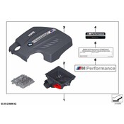 BMW Plaque (M Performance) - Genuine BMW 51142296495