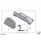 BMW Repair Kit For Wind Deflector - Genuine BMW 54347358170
