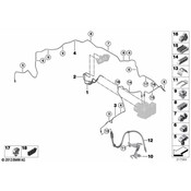 BMW ABS Pressure Hose - Genuine BMW 34326799823