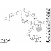 BMW ABS Pressure Hose - Genuine BMW 34326864081
