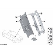 BMW GPS Navigation Control Module - Genuine BMW 84106836777