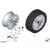 Mini Wheel Cap - Genuine BMW 36136857149
