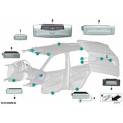 BMW Courtesy Light - Genuine BMW 63319253389