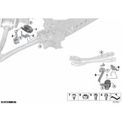 BMW Headlight Level Sensor - Genuine BMW 37146895467