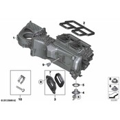 BMW Empty Housing For Heater-Air Condit.Unit - Genuine BMW 64119237550