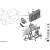 BMW Radio Amplifier - Genuine BMW 65125A41CD8