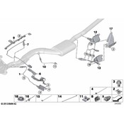 BMW Engine Cover Screw - Genuine BMW 13628582284