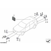 BMW Ultrasonic Transducer Melbournerot (Wa75) - Genuine BMW 66209312612