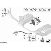 BMW Holder Transfer Pump - Genuine BMW 16197302269